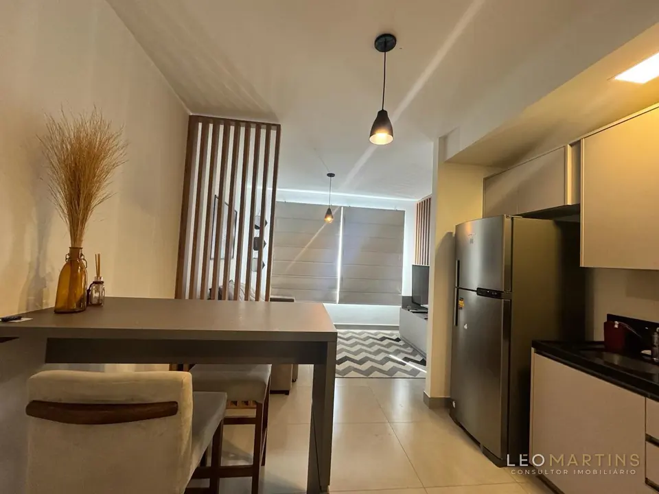 Cozinha integrada com bancada